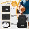 Goloni Soccer Backpack, Large Water-Resistant Sports Bag with Ball & Shoe Compartment, Multi-Purpose Backpack for Basketball, Volleyball, Travel view 3
