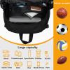 Goloni Soccer Backpack, Large Water-Resistant Sports Bag with Ball & Shoe Compartment, Multi-Purpose Backpack for Basketball, Volleyball, Travel view 4
