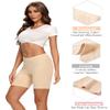 Molasus Womens Boxer briefs Cotton Boy Shorts Underwear Anti Chafing Bike Short Long Leg Under Shorts Beige 4 Pack Medium view 3
