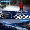 Bud K Rechargeable LED Headlamp, 1200 Lumens Super Bright Headlamp Flashlight, 8 Modes, 135 Adjustable, IPX7 Waterproof Head Lamp for Camping, Running, Climbing, Hiking view 4