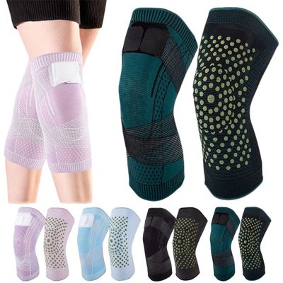 Zhongle 2023 New Destinek Knee Brace,Destinek Knee Compression Sleeve Women,Destinek Knee Wrap for Knee Pain Women and Men (B-Green,Medium)