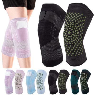 Zhongle 2023 New Destinek Knee Brace,Destinek Knee Compression Sleeve Women,Destinek Knee Wrap for Knee Pain Women and Men (B-Black,Large)