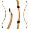 Deerseeker Archery 52" Recurve Bows Traditional Longbow Handmade Turkish Horsebow Set Ambidextrous Bow for Adults & Youth Practice Target Shooting (Turkish 30lbs) view 1