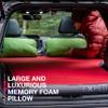 Exped Trailhead Pillow - Large Plush Memory Foam Travel & Camping Pillow, Cypress view 2