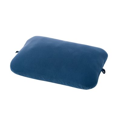 Exped Trailhead Pillow - Large Plush Memory Foam Travel & Camping Pillow, Navy