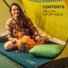 Exped Trailhead Pillow - Large Plush Memory Foam Travel & Camping Pillow, Navy view 4