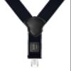 CEAJOO Boys' Suspenders and Bow Tie Set Adjustable 24" Black view 4