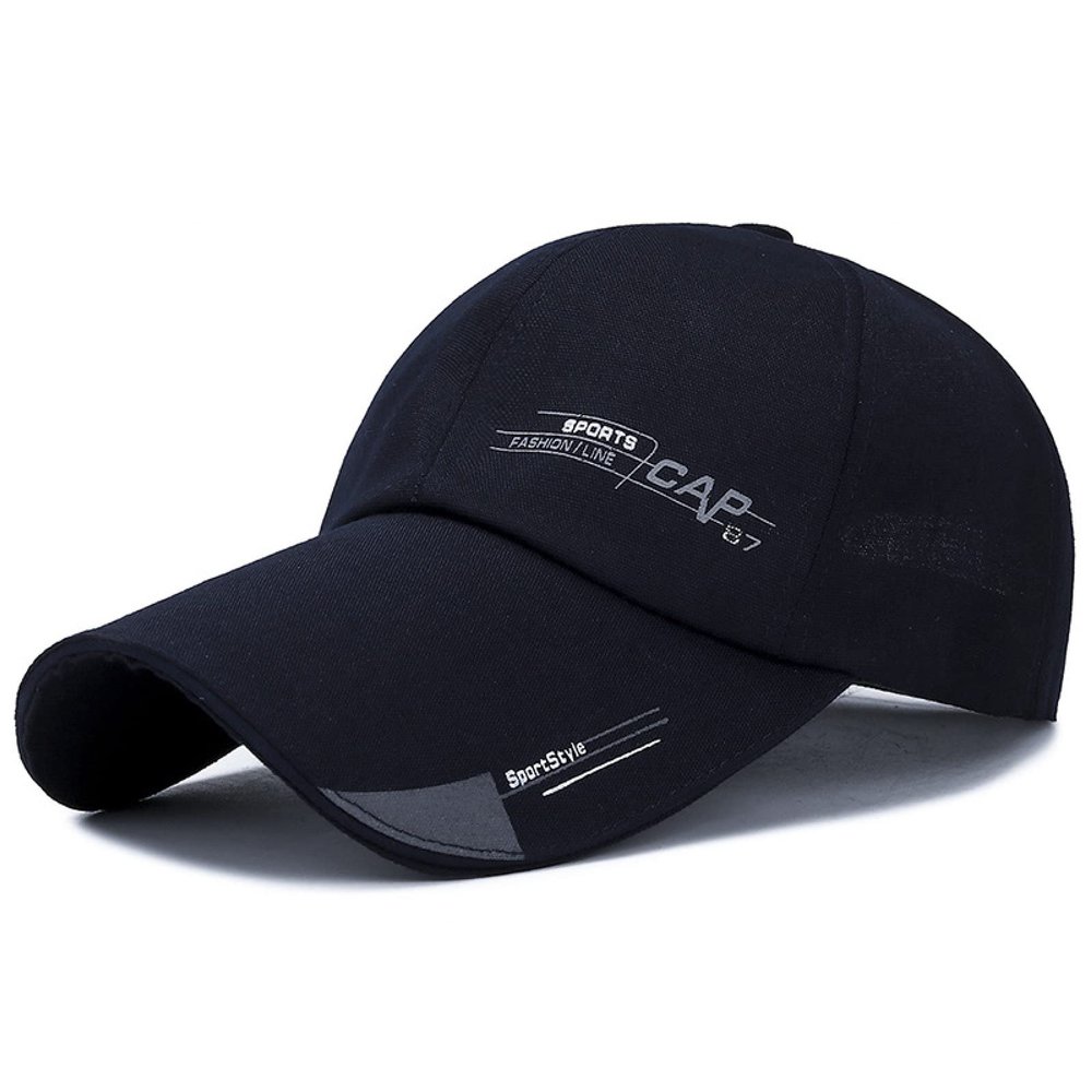 Unisex Men's Summer Hat Sport Baseball Caps Outdoor Running Visor Cap,Dark Blue