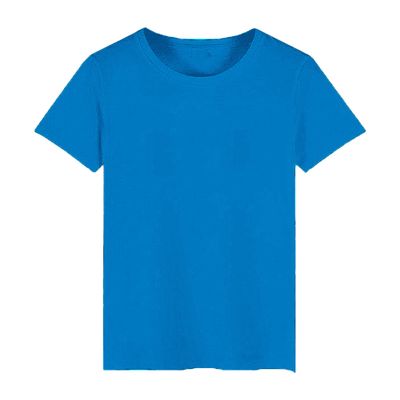 Maiyifu-GJ Men's Crewneck Cotton Blending Short Sleeve Regular-Fit Solid Color Workout T Shirts Cool Moisture-Wicking Tee Top (Blue 1,US SIZE XXL Asia 3XL)