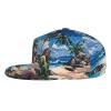 Cute Palm Trees Sunset Baseball Cap Mesh Trucker Hats for Men Women Adjustable Outdoor Hawaiian Snapback Sun Hat view 3