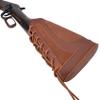 1 Set of Gun Buttstock Shell Holder with Matched Color Sling for Lefty or Righty Hunter (Brown(.308 .30-06 .45-70), Righty Hunter) view 3