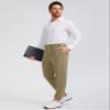 Soothfeel Men's Golf Joggers Pants with 5 Pockets Slim Fit Stretch Sweatpants Running Travel Dress Work Pants for Men(Khaki, XS view 3