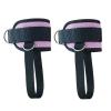 Ankle Straps 1 Pair Padded Kickback Ankle Wrist Cuffs Multi Functional Cable Machine Leg Workouts Ankle Cuffs Comfortable Breathable Men Women Gym Accessories