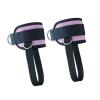 Ankle Straps 1 Pair Padded Kickback Ankle Wrist Cuffs Multi Functional Cable Machine Leg Workouts Ankle Cuffs Comfortable Breathable Men Women Gym Accessories view 2