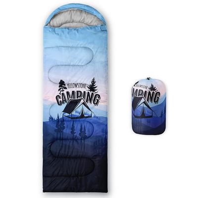 Datura home Sleeping Bag for Adults Kids,Forest Park Camp-Lightweight Warm Portable Outdoor Indoor-Waterproof Cold Weather Resistant Sleeping Bag for Camping Hiking(Forest Park 32 * 90" inch)