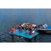 Wow Sports - Vacation Station Floating Dock - Inflatable Dock for Boating & Lake - Perfect for Kids & Adults - 8'x5'x6 view 3