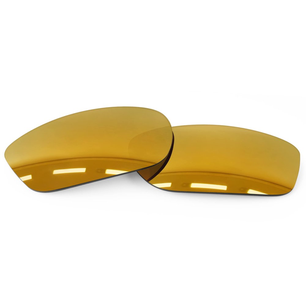 Forobb 1.6MM Polarized Replacement Lenses Compatible with RayBan RB4179-62mm Sunglasses - Flare Gold - Polycarbonate Polarized