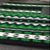 Angel Sales Western Classic Wool Saddle Blanket Show Pad for Horse Ridding (Green & Black); Size: 34 * 40 Inch - TSKEP_002 view 2