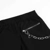 Black Cargo Pants for Women - Gothic & Techwear Styles, Rave Ready - Harajuku Tripp Pants view 3