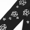 Black Cargo Pants for Women - Gothic & Techwear Styles, Rave Ready - Harajuku Tripp Pants view 4