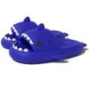 Cute Gradation Shark Slippers Beach Shoes 4CM Thick Soft Sole Summer Shark Slides for Women and Men EVA Non-Slip Bathroom Slippers Sandals indoor and Outdoor (Sapphire Blue, us_footwear_size_system, adult, men, numeric_range, medium, numeric_10, nume view 1