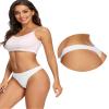voenxe Seamless Thongs for Women No Show Thong Underwear Women 5-10 Pack view 4