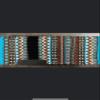 Angel Sales Western Classic Wool Saddle Blanket Show Pad for Horse Ridding (Sky Blue & Light Brown); Size: 34 * 42 Inch - TSKEXM_014 view 2