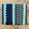 Angel Sales Western Classic Wool Saddle Blanket Show Pad for Horse Ridding (Navy Blue & Sky Blue); Size: 34 * 36 Inch - TSKEXM_022 view 2