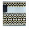 Angel Sales Western Classic Wool Saddle Blanket Show Pad for Horse Ridding (Black & White); Size: 34 * 42 Inch - TSKEP_009 view 1