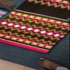 Angel Sales Western Classic Wool Saddle Blanket Show Pad for Horse Ridding (Brown & Red); Size: 34 * 36 Inch - TSKEP_011 view 2