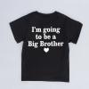 Big Brother T Shirts Tops Toddler Baby Boy Im Going to be a Big Brother Tees Outfit (I've got a Secret-Black, 3-4 Years) view 2