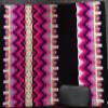 Angel Sales Western Classic Wool Saddle Blanket Show Pad for Horse Ridding (Pink & White); Size: 34 * 42 Inch - TSKEXM_001 view 2