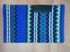Angel Sales Western Classic Wool Saddle Blanket Show Pad for Horse Ridding (Blue & White); Size: 34 * 42 Inch - TSKEP_006 view 2