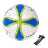 Aoneky Size 4 1-Pack Soccer Ball - Eco-Friendly 2.5mm PVC Leather, Durable Machine-Stitched Design, Ball Pump Included view 1
