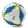 Aoneky Size 4 1-Pack Soccer Ball - Eco-Friendly 2.5mm PVC Leather, Durable Machine-Stitched Design, Ball Pump Included view 3