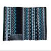 Angel Sales Western Classic Wool Saddle Blanket Show Pad for Horse Ridding (SKU Blue & Black); Size: 34 * 40 Inch - TSKEXM_011 view 1