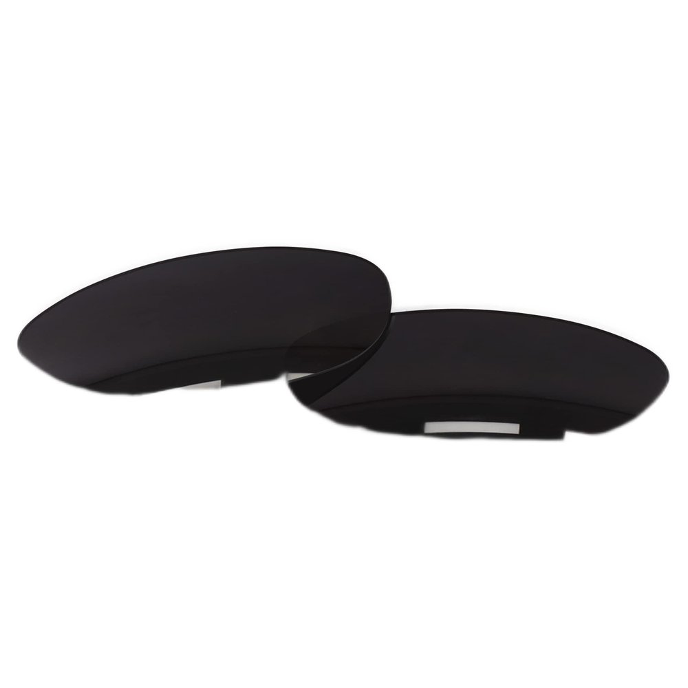 Forobb 1.6MM Polarized Replacement Lenses Compatible with Wiley X Airrage Sunglasses - Carbon Black - Polycarbonate Polarized