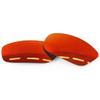 Forobb 1.6MM Polarized Replacement Lenses Compatible with Arnette La Pistola AN4179 Sunglasses - Torch Red - Polycarbonate Polarized view 2