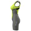 Sparx Women Triathlon Suit Tri Short Racing Cycling Swim Run (XL, Gray/Lime) view 3