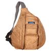 KAVU Original Rope Puff Diamond Quilted Mini Sling Pack - Taupe view 1