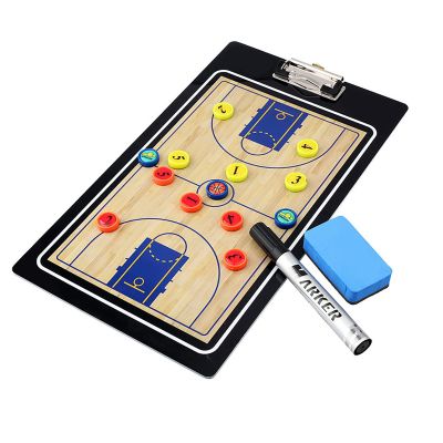 REALN Basketball Board for Coaches, Basketball Magnetic Coaching Board, Basketball Clip Board, Coaching Accessories