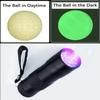 Aolowewin 10x Glow in The Dark & Floater Golf Balls, Luminous Float Balls, Glow Floating Practice Ball, Night & Water Golf Ball, Light Up for 20-30 Mins, with 1x UV Flashlight (10) view 2