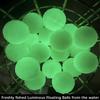 Aolowewin 10x Glow in The Dark & Floater Golf Balls, Luminous Float Balls, Glow Floating Practice Ball, Night & Water Golf Ball, Light Up for 20-30 Mins, with 1x UV Flashlight (10) view 4