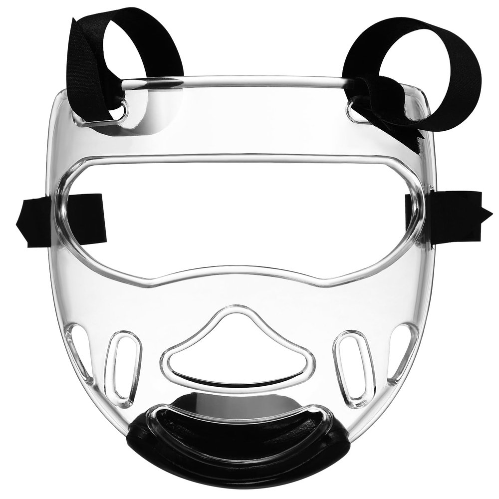 BIUDECO Taekwondo Sparring Gear Detachable Boxing Sports Face Cover for Youth Comfortable Breathable and Impact Resistant Protector