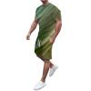 Mens Short Sets 2 Piece Outfits Designer Short Sleeve T-Shirts and Shorts Set Summer Tracksuit Workout Beach Casual Set view 1