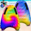JAMBO 2 Pack Inflatable Surf Body Boards with Handles for Water Slides, Boogie Boards for Beach, Pool, Lake & Slip Slides, Lightweight Floating Water Toys for Kids & Adults view 1