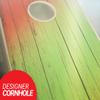 Skip's Garage Rasta Grain Cornhole Set - 2x4 Boards (Corn Filled Bags) - NO Accessories view 2