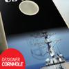 Navy Ship Cornhole Set - 2x4 Boards (All Weather Bags) - Include Score Tower view 2