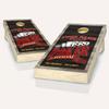 Skip's Garage Poker Cornhole Set - 2x4 Boards (All Weather Bags) - Include Score Tower view 1