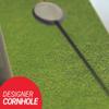 Skip's Garage Golf Cornhole Set - 2x4 Boards (All Weather Bags) - Include Hole + Edge Lights view 2